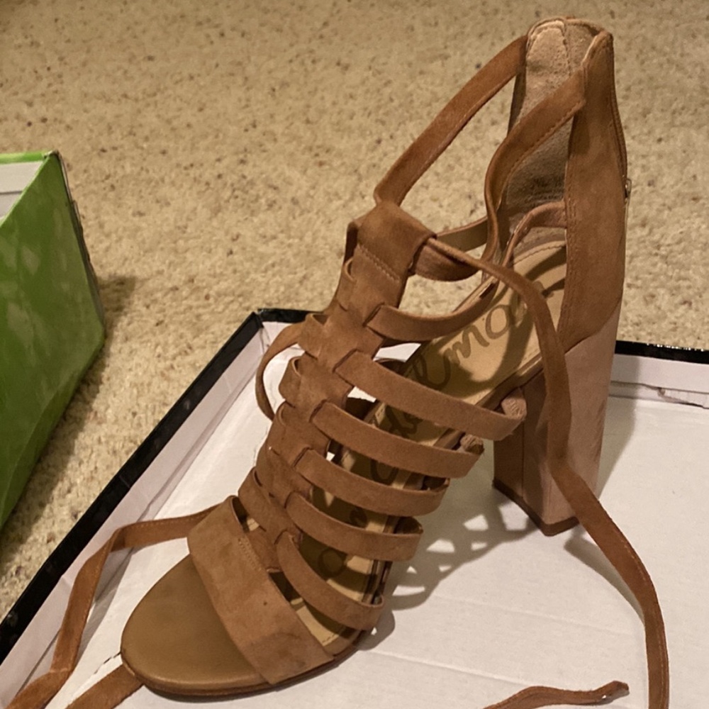 Sam Edelman Yarina, Camel Suede 8.5